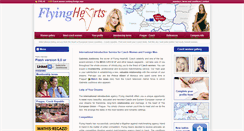 Desktop Screenshot of flyinghearts.info