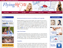 Tablet Screenshot of flyinghearts.info